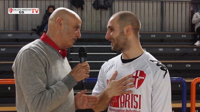 Intervista con Stefano Meggiorin dopo Padova C5-Schio 1-2 смотреть онлайн