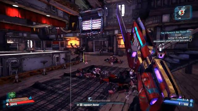 Borderlands 2 / Bar Pyro Pete / Бар Пиро Пете / Zer0 melee SOLO смотреть онлайн