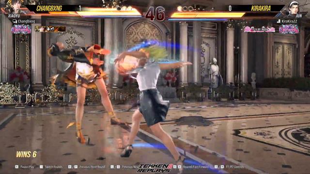 T8 🔥 Kirakira (#3 Ranked Jun) vs Changbxng (#2 Ranked Xiaoyu) 🔥 Tekken 8 High Level Gameplay смотреть онлайн