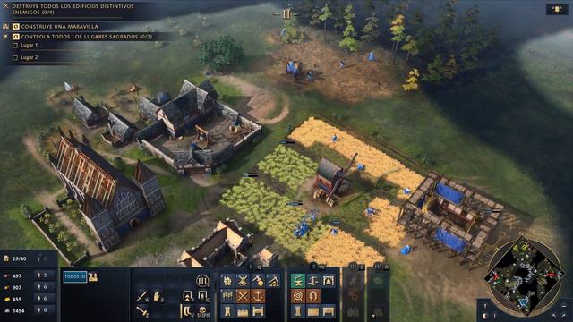 Primeras Impresiones Age of Empires IV | Gameplay Exclusivo modo escaramuza смотреть онлайн