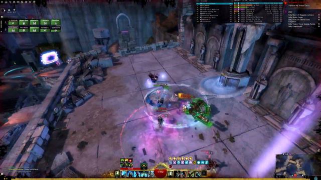 Twisted Castle All the Buttons with Jumps and Leaps ( Gw2 Xera , Stronghold Maze, Mech) смотреть онлайн