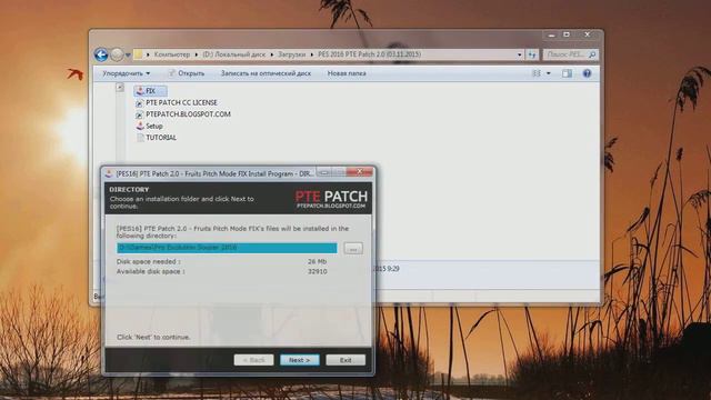 [PES 2016] PTE PATCH 2.0 - Правильная установка. смотреть онлайн