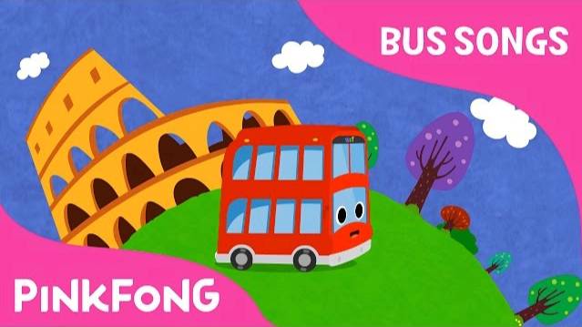 Tour Bus | Tour Bus Goes Around The World | Bus Songs | Car Songs | Pinkfong Songs For Children