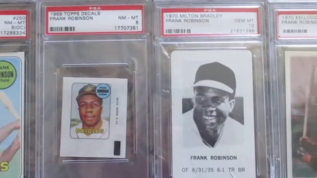 Frank Robinson PSA Baseball Card Collection смотреть онлайн