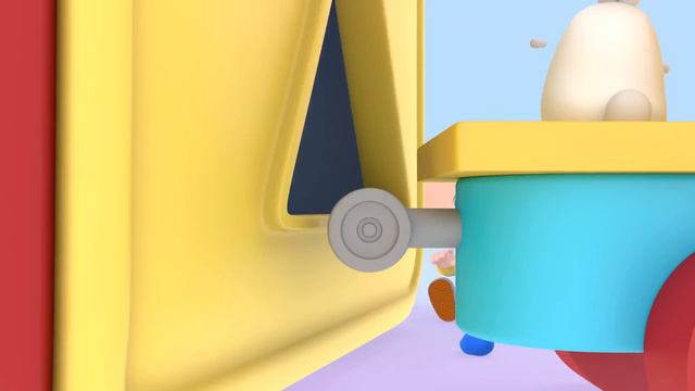 What’s wrong with the baby balloons? | Learn the shapes with Cuquín and Ghost's color cube смотреть онлайн