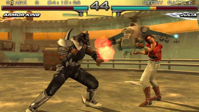 Злая киса- история Армор Кинга (Armor King) || Tekken 5: Dark Resurrection смотреть онлайн