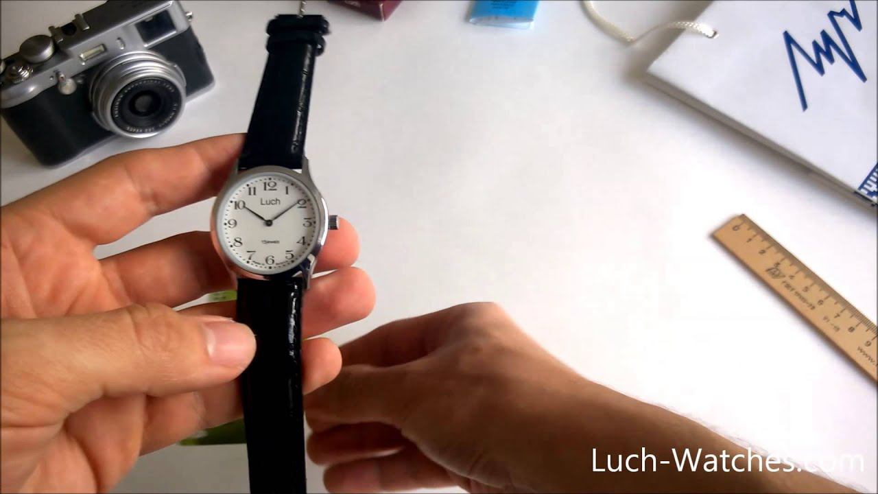 Обзор мужских часов Луч 35231010 смотреть онлайн