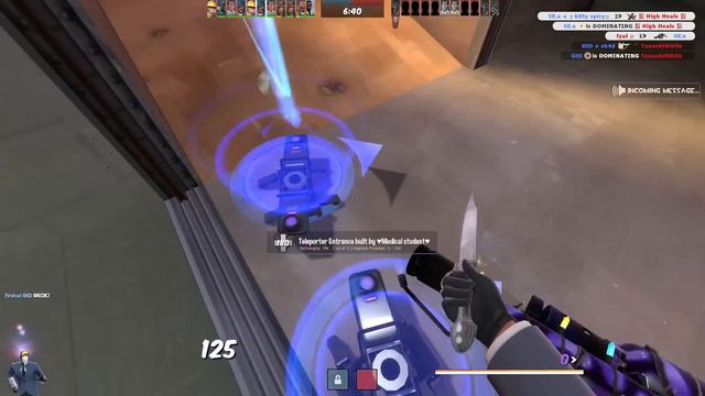 Team Fortress 2: Spy Gameplay [TF2 YER] смотреть онлайн