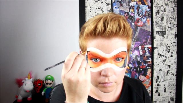 TRACER MASK overwatch - FACE PAINTING смотреть онлайн