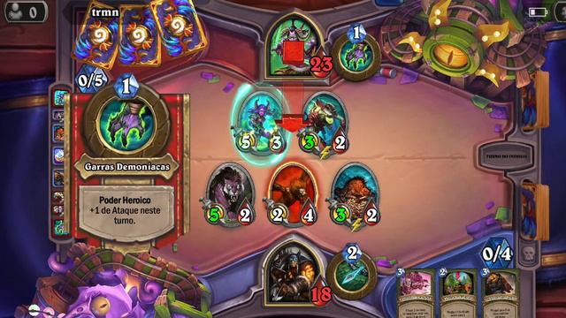 Hunter Hunter Demon Hunter ... - Hearthstone Android Gameplay смотреть онлайн
