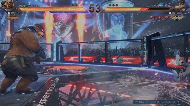TEKKEN 8 Kuma vs Law ranked match 25/03/2024 смотреть онлайн