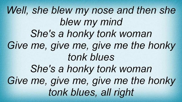Elton John - Honky Tonk Women Lyrics смотреть онлайн