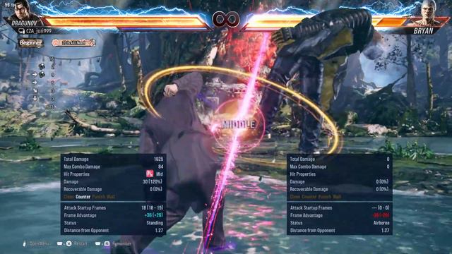 Tekken 8 Dragunov qcf2 combo смотреть онлайн