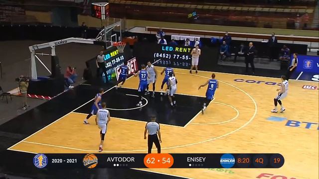Aleksandr PETENEV Career High 10 PTS in VTB League vs. Enisey [13/12/2020] смотреть онлайн