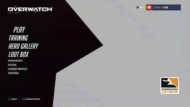 Overwatch, menu glitch смотреть онлайн