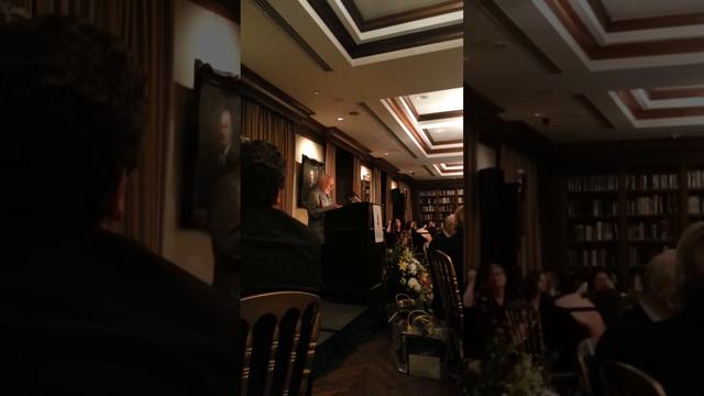 Maurice Kenny gives his induction speech at the New York Writers Hall of Fame Gala смотреть онлайн