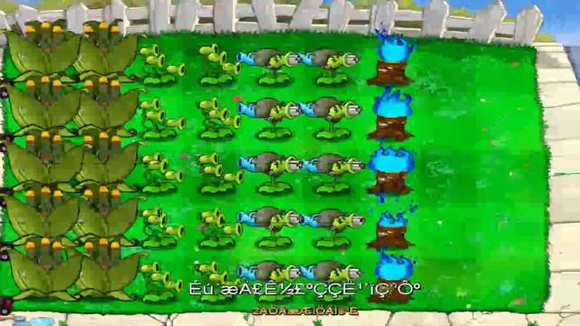 99 Pea,Torchwood and Melon-pult vs Zomboss in Survival Day | pvz-Whitman0.7.1 смотреть онлайн