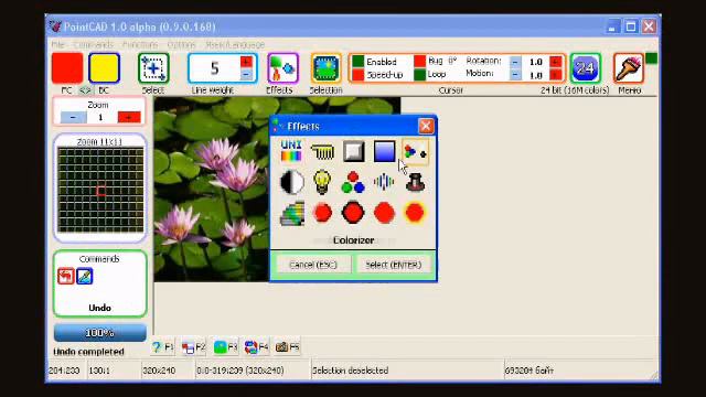 PaintCAD 4Windows Alpha Effects Preview 1 смотреть онлайн