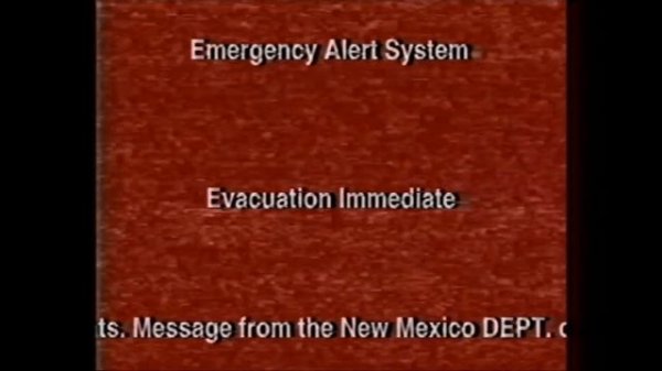 Emergency Alert System Scenario #16: "The Black Mesa Incident"