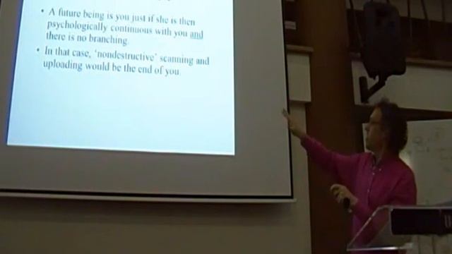 Eric T. Olson: 2/5 "The metaphysics of transhumanism" смотреть онлайн