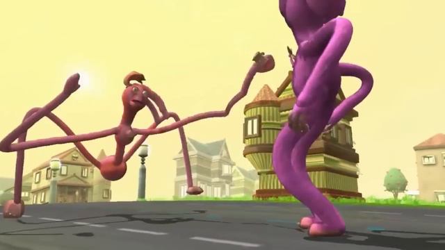 Kissy Missy vs Creepy Monsters | SPORE смотреть онлайн