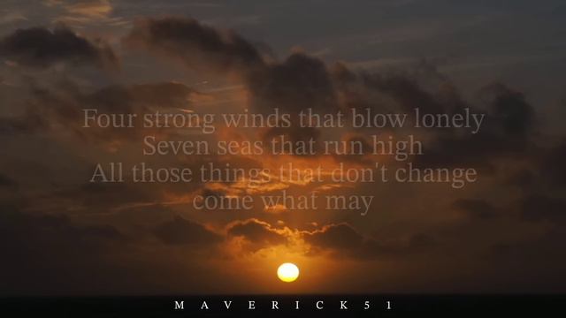Neil Young - Four Strong Winds (lyrics) ♪ смотреть онлайн