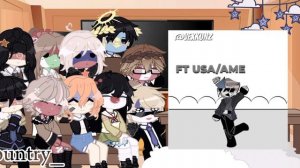 реакция стран на тт 5 часть [ видео гача , автор _country_]