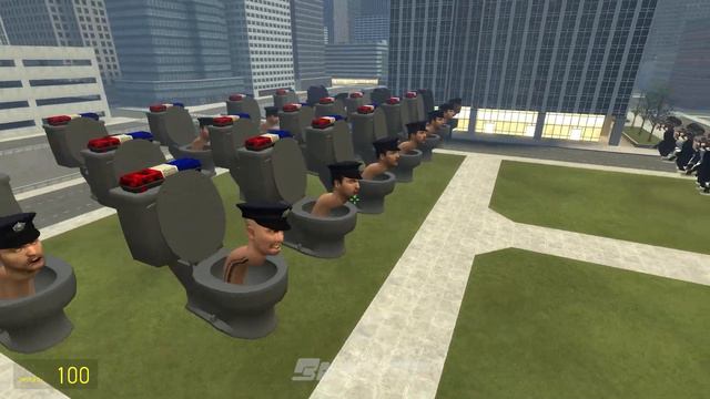 New WOMAN TV MAN + TITAN TV MAN vs New SKIBIDI TOILETS | Garry's Mod | with HealthBars смотреть онлайн