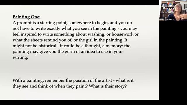 "Writing from Paintings" with Helen смотреть онлайн