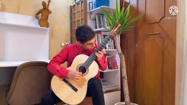 Canción del Emperador_Luys de Naráez_Classical Guitar_Guitar Cover_(Kiarash_Royal guitar) смотреть онлайн