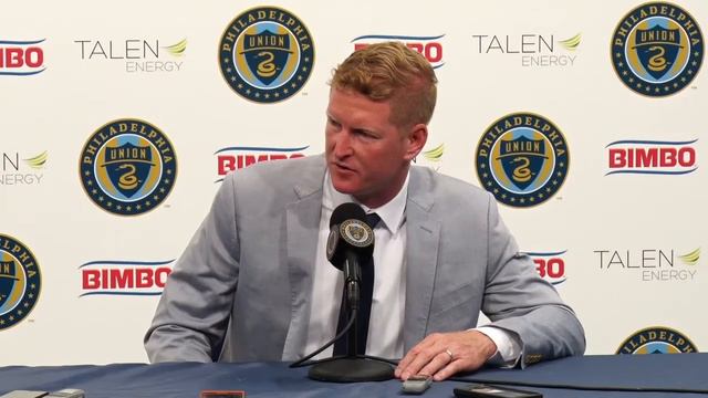 Union 3-2 Islanders Press Conference Jim Curtin