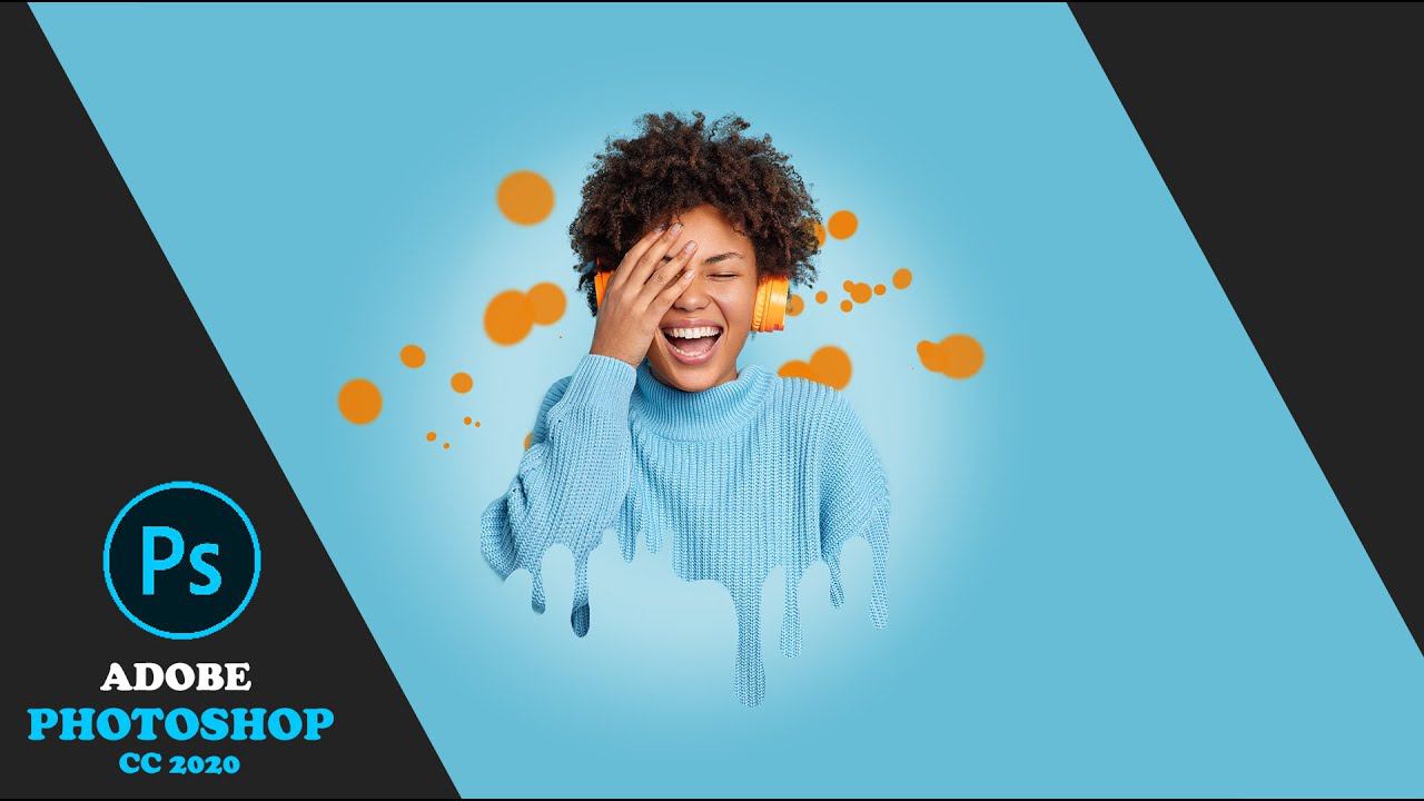 Dripping Effect | Splatter Effect | Эффект подтека краски | Эффект капель | Брызги в Photoshop смотреть онлайн