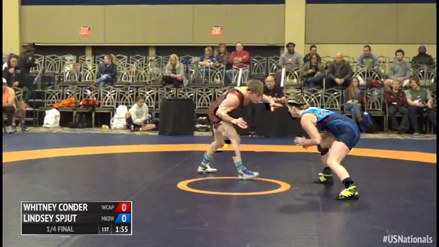 53 1/4 Final - Whitney Conder (Army (WCAP)) vs. Lindsey Spjut (McKendree Bearcat Wrestling) смотреть онлайн