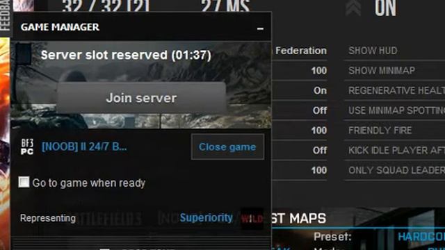 Звук при подключению к серверу(Battlelog) смотреть онлайн