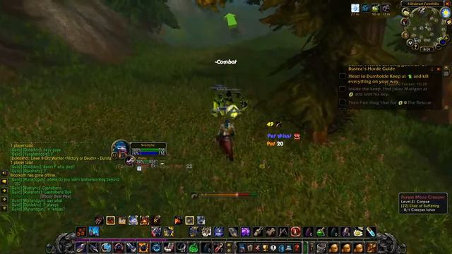 Classic WoW HC Hunter Level 22 Death = Delete смотреть онлайн