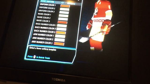 Custom NHL jerseys (NHL 2k10 Wii) смотреть онлайн