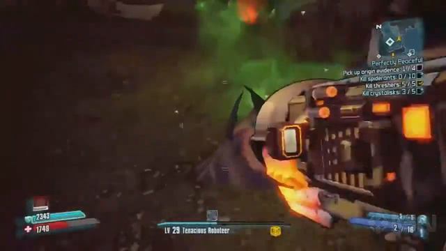 Borderlands 2 Mechromancer Walkthrough - Perfectly Peaceful - Side Mission смотреть онлайн