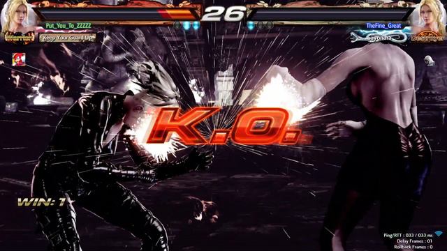 TEKKEN 7 Nina Williams Vs Nina Williams Ps5 4k смотреть онлайн