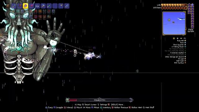 Terraria 1.4.4 - Killing Master Mode Moon Lord! смотреть онлайн