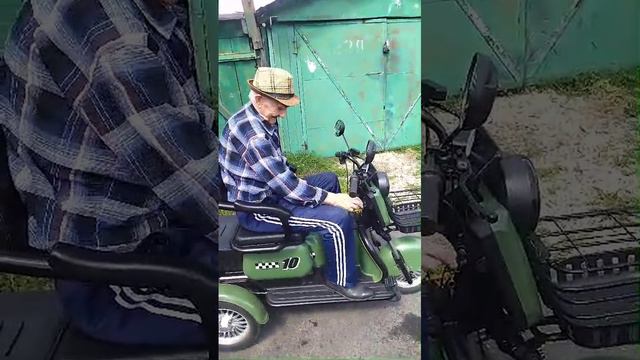 Отзыв клиента на электротрицикл Rutrike Бумеранг смотреть онлайн