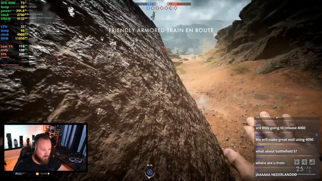 RTX 4090 24GB + i9 12900k | Battlefield 1 | 4k - 8k смотреть онлайн