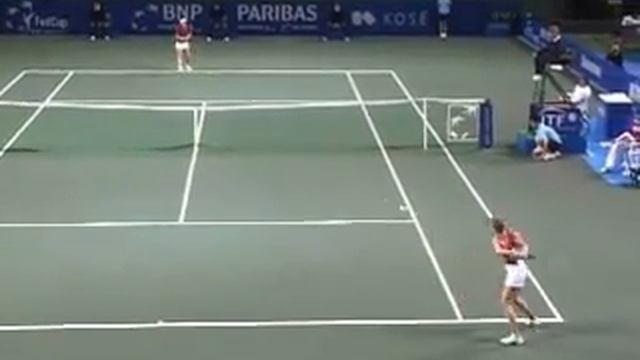 Aiko Nakamura vs. Timea Bacsinszky 　中村藍子　フェドカップ2006 смотреть онлайн