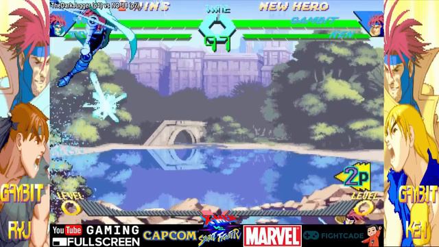 TheDarkJugger (CAN) vs. NO-18 (JPN) - X-men vs. Street Fighter Online Casuals - Fightcade смотреть онлайн