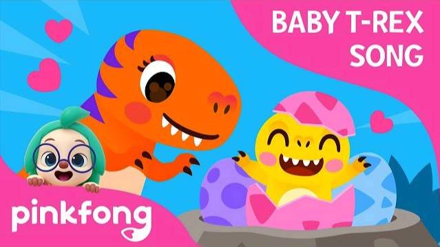 Fierce T-Rex Had Eggs  Baby T-Rex Songs  Dinosaur Songs  Pinkfong Songs for Children
