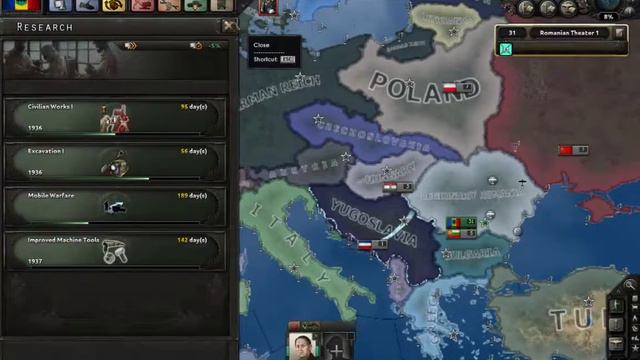 Hearts Of Iron 4 | #1 | Multiplayer | Balkan Federation! | Mod Links In Descreption смотреть онлайн
