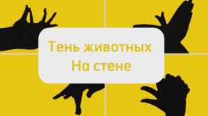 Как сделать животных из тени своими руками