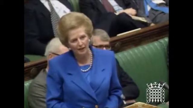Margaret Thatcher: “No, No, No!” Speech  (1990)