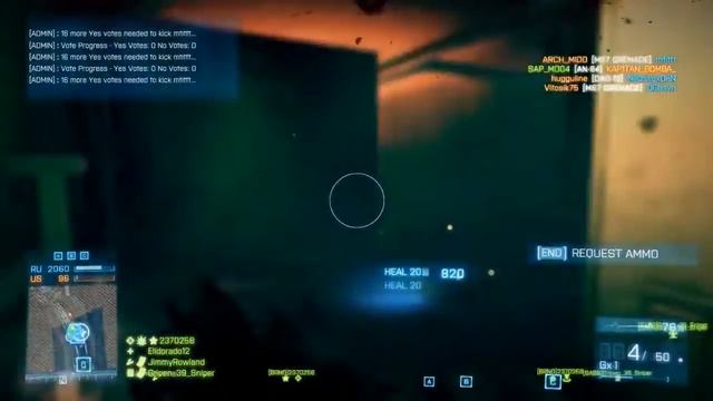 Battlefield 3 Multiplayer Operation Metro 64 players (Non stop grenades) смотреть онлайн