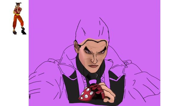 TEKKEN 8 Kazuya Mishima Fan Art | Time Laps смотреть онлайн
