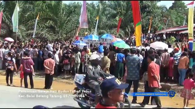 Dok. Peresmian Gereja Btg Tarang смотреть онлайн